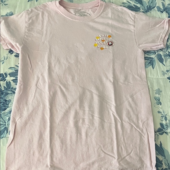 Anti Social Social Club x Panda Express Pink Tee - Picture 1 of 5